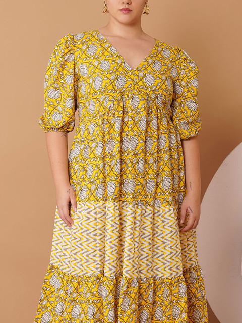 Sztori Women Floral Printed Midi Dress - Image 2