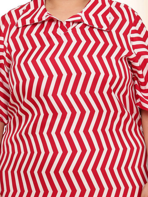 Sztori Women Geometric Print Flared Sleeve A-Line Dress - Image 2