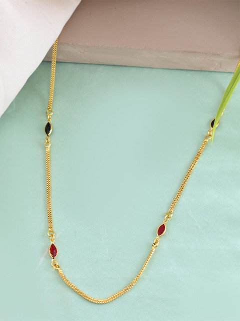 VOJ Stainless Steel Gold-Plated Chain