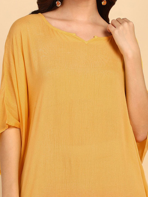 Maaesa Tie & Dyed Kaftan Kurta - Image 2