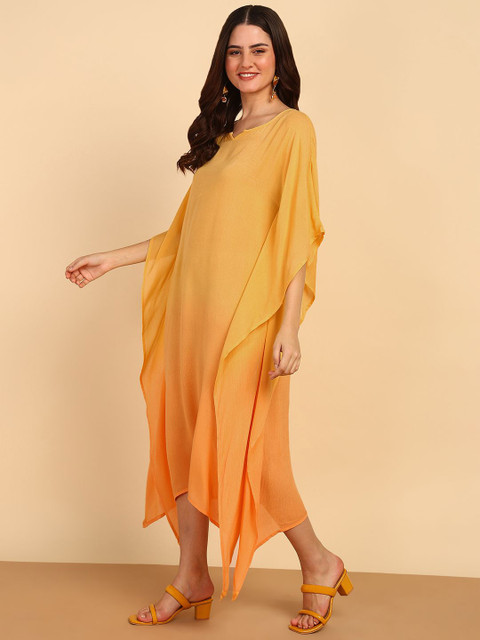 Maaesa Tie & Dyed Kaftan Kurta - Image 3