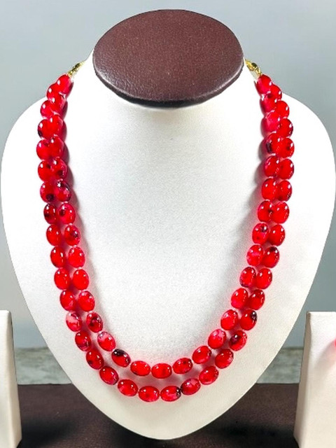 JN HANDICRAFT Copper-Plated Alloy Necklace