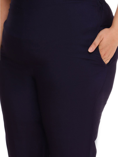 Sztori Women V-Neck Top With Trousers Co-Ords Set - Image 3