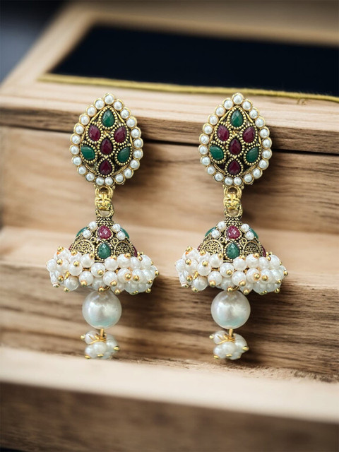 Anouk Square Jhumkas Earrings