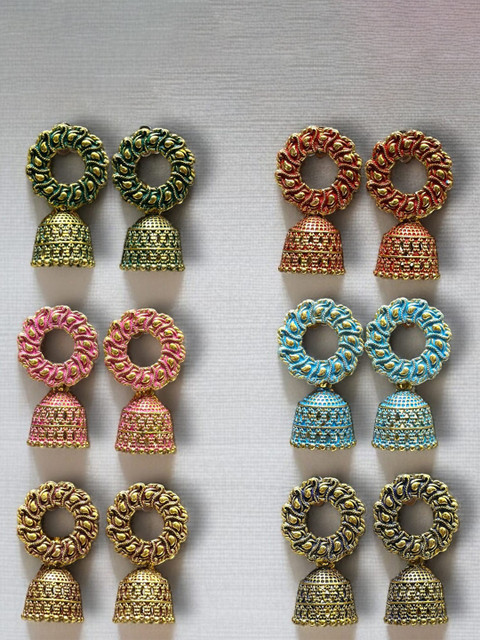 Anouk Square Jhumkas Earrings