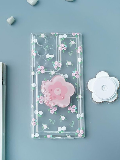 PEEPERLY Floral Printed Samsung Galaxy S24 Ultra 5G Back Case Mobile Accessories