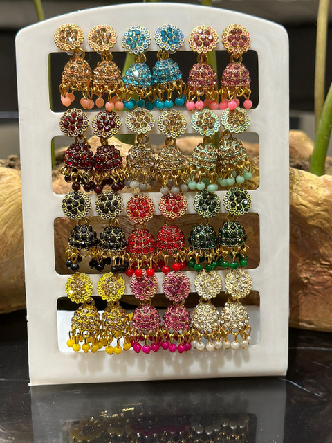 Anouk Square Jhumkas Earrings