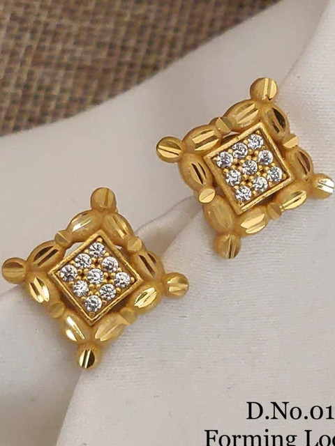 RACHANA FASHION Floral Studs Earrings