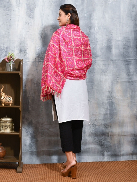 swatika Bandhani Printed Dupatta - Image 4
