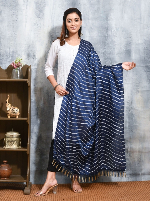 swatika Bandhani Printed Dupatta