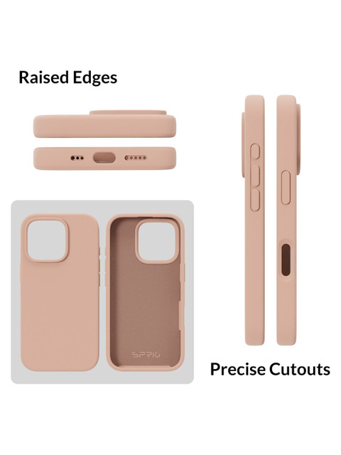 SPRIG iPhone 16 Pro Liquid Silicone Back Cover - Image 2