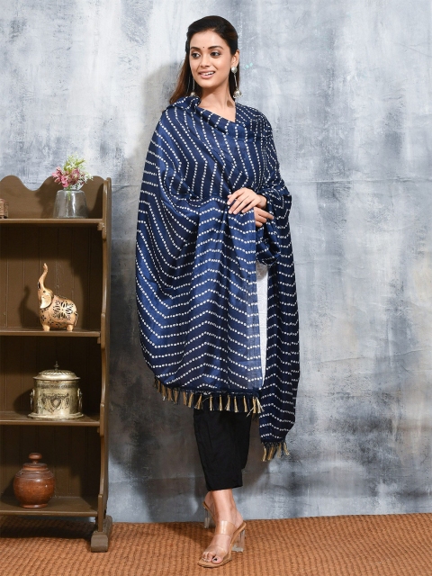 swatika Bandhani Printed Dupatta - Image 3