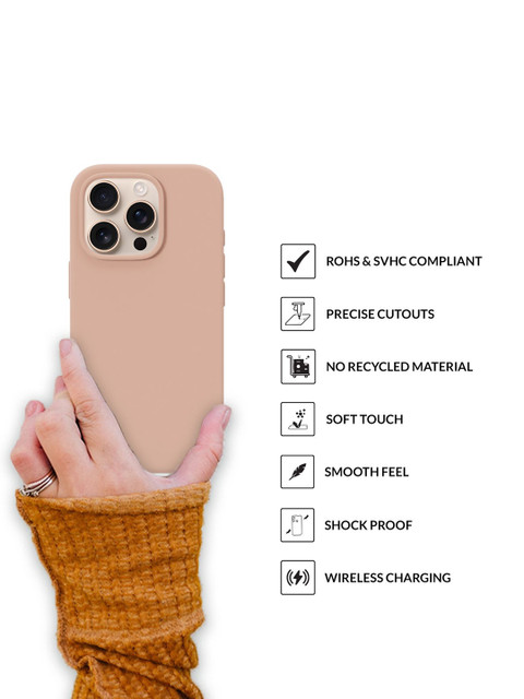 SPRIG iPhone 16 Pro Liquid Silicone Back Cover - Image 3