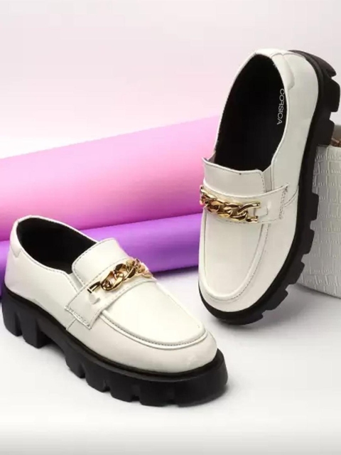 CORSICA Women PU Loafers - Image 5