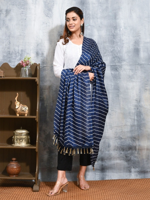 swatika Bandhani Printed Dupatta - Image 5