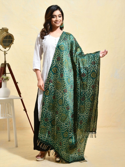 swatika Bandhani Printed Dupatta