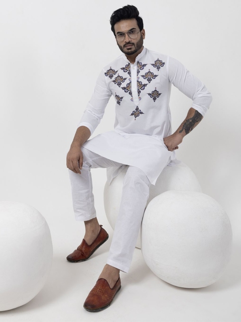DEVOILER Men Ethnic Motifs Printed Kurta