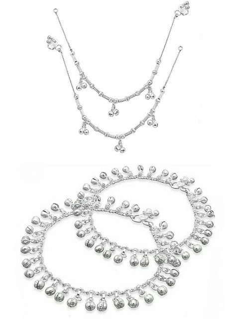 Crazy Fashion 2 Pairs Of Women Anklet