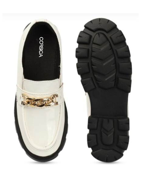 CORSICA Women PU Loafers - Image 7