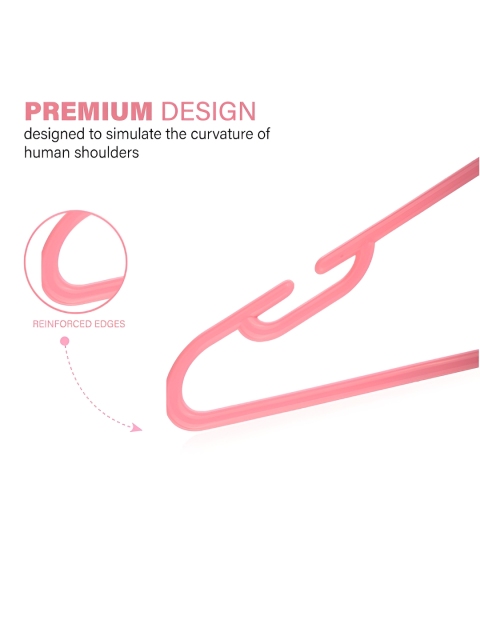 Aura 24-Pcs Pink & Cream Coloured Bar Hangers - Image 6
