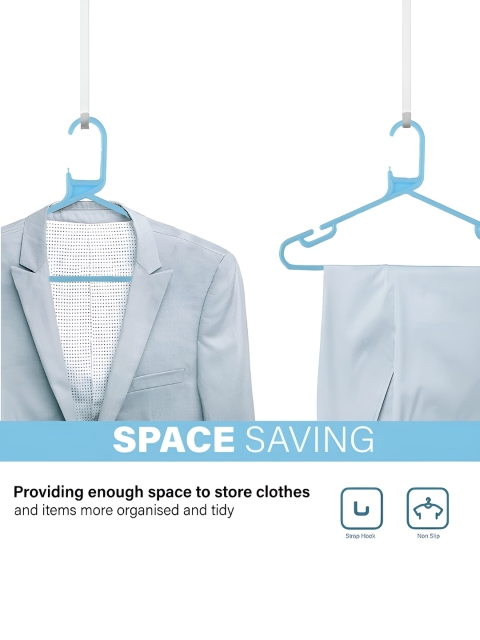 Aura 24-Pcs Blue & Cream Coloured Bar Hangers - Image 5
