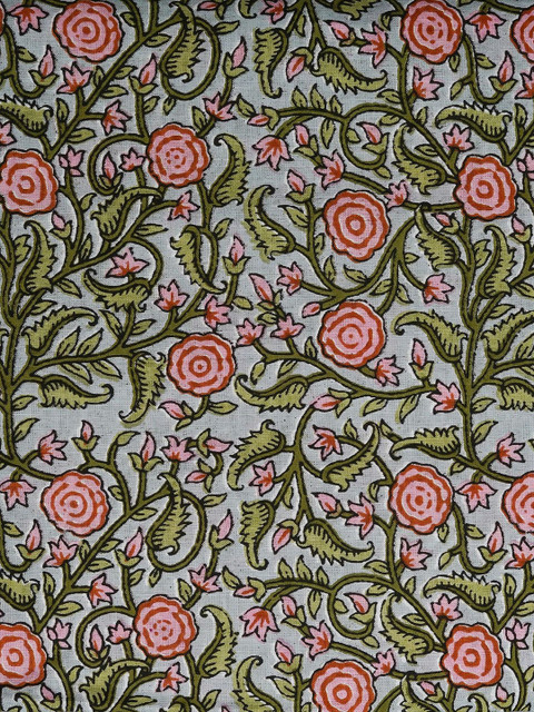 Kwatchi Printed Pure Cotton Unstitched Dress Material - Image 5