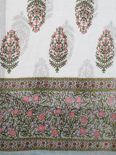 Kwatchi Printed Pure Cotton Unstitched Dress Material - Image 4