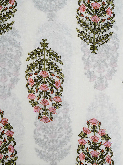 Kwatchi Printed Pure Cotton Unstitched Dress Material - Image 3
