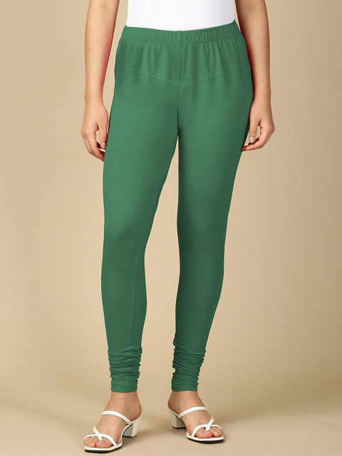 PYNK Mid Rise Churidar Length Legging