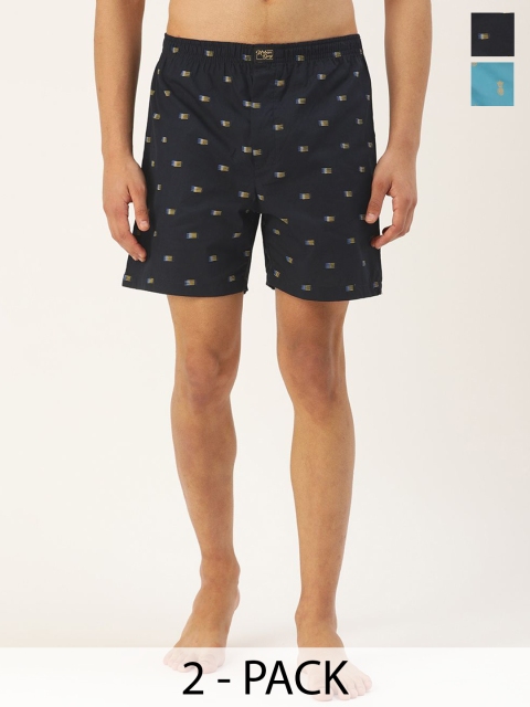Urban Dog Pack of 2 Printed Pure Cotton Boxers UDBX125-UDBX140