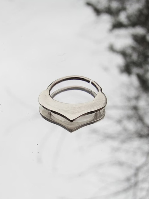 Sangria 925 Sterling Silver Naathini Septum Nosepin