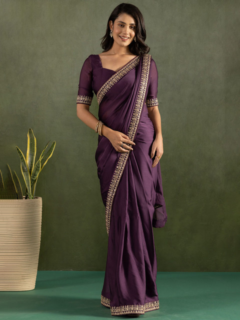 KAYOMMI Pure Chiffon Ready to Wear Saree - Image 6