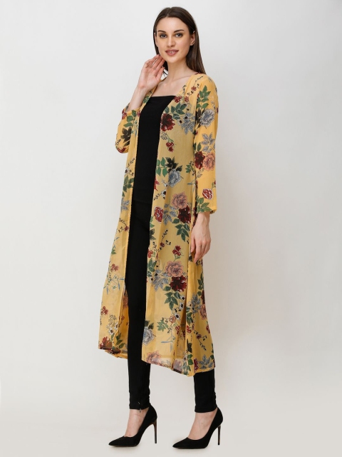 Cation Women Printed Longline Shrug - Image 4