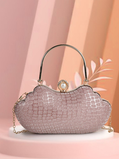 NORVE Embellished Box Clutch