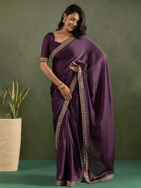 KAYOMMI Pure Chiffon Ready to Wear Saree - Image 5