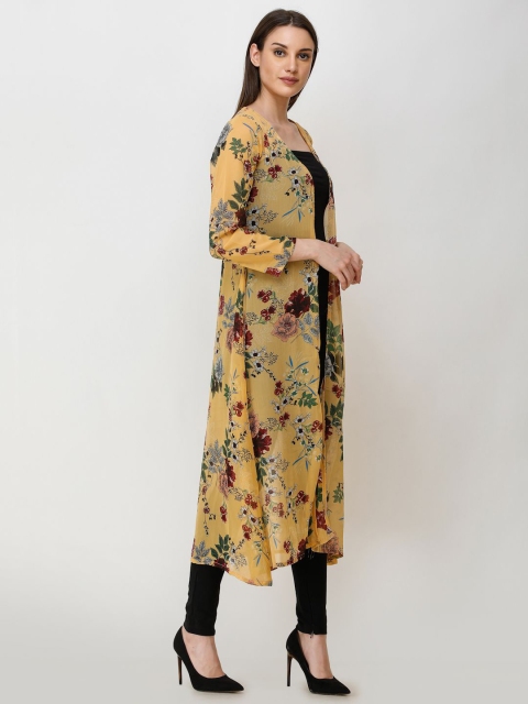 Cation Women Printed Longline Shrug - Image 3