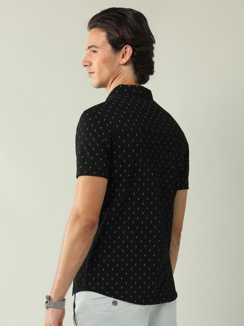 AD By Arvind Slim Fit printed casual Knit shirt - Image 4