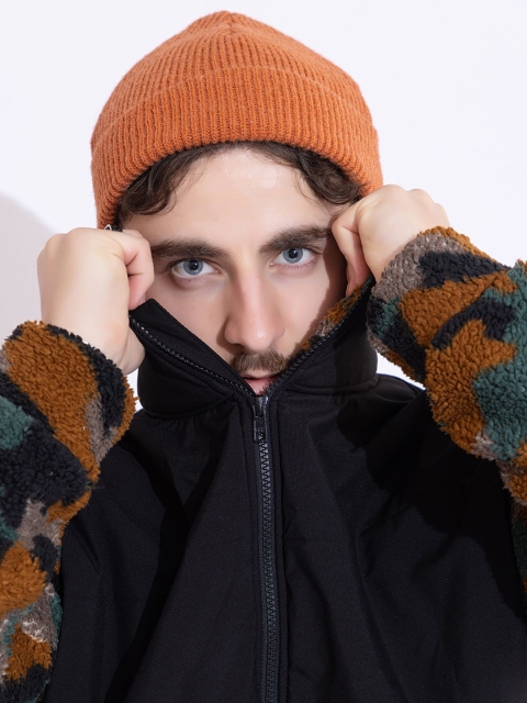 ARMISTO Men Rib Knit Winter Beanie