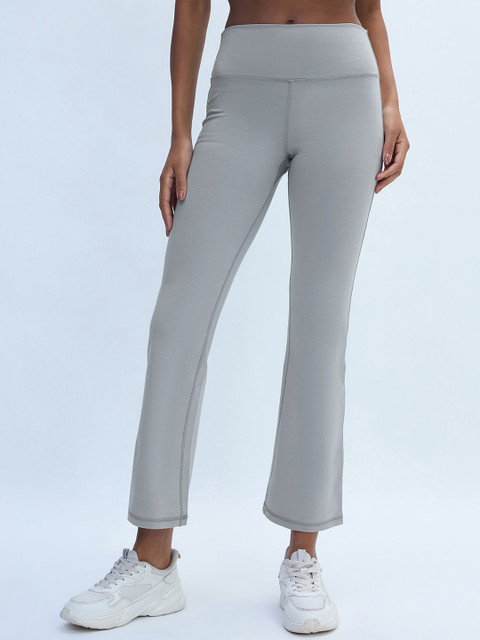Nun Skinny Fit High-Rise Training & Gym Track Pants