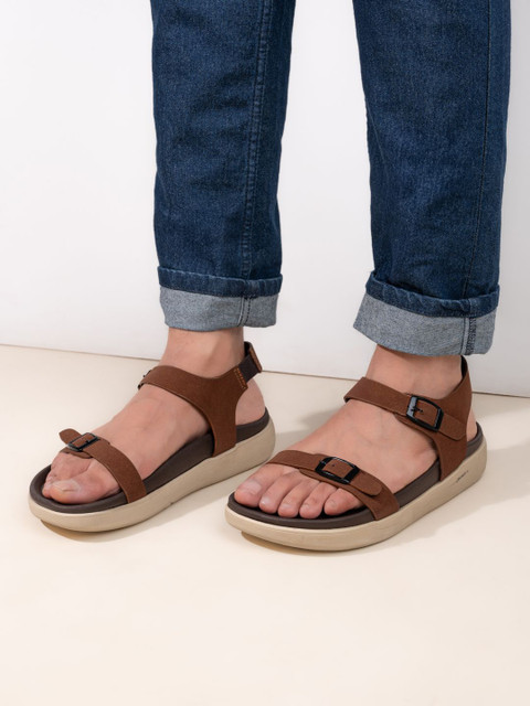 Mast & Harbour Men Suede Comfort Sandals