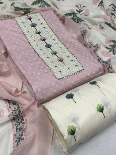 GC 80 BY GAURI COLLECTION Printed Pure Cotton Unstitched Dress Material