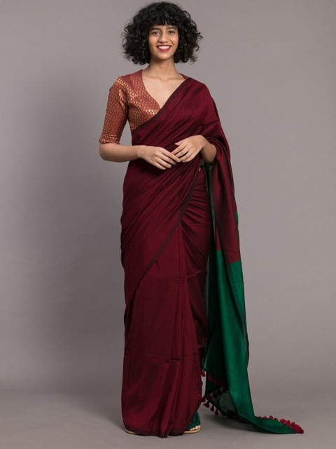 Jinal & Jinal Women Pure Cotton Saree