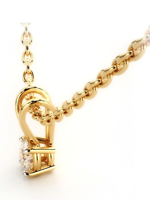 VALANOVA Hallmarked 18k Yellow Gold & Certified Lab Grown Diamond 0.25cts Vsp0001r025 - Image 3