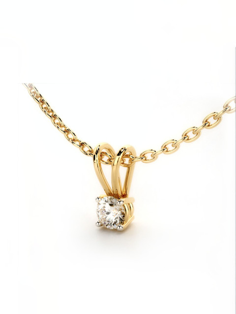 VALANOVA Hallmarked 18k Yellow Gold & Certified Lab Grown Diamond 0.25cts Vsp0001r025 - Image 2