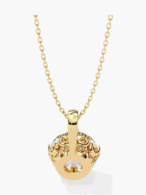 VALANOVA Hallmarked 18k Yellow Gold & Certified Lab Grown Diamond 0.50cts Vsp0006r050 - Image 4