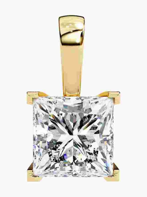 VALANOVA Hallmarked 18k Yellow Gold & Certified Lab Grown Diamond 0.50cts Vsp0005p050 - Image 2