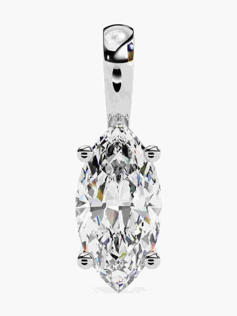 Valanova Hallmarked 14k White Gold & Certified Lab Grown Diamond 0.50cts Vsp0002m050 - Image 2