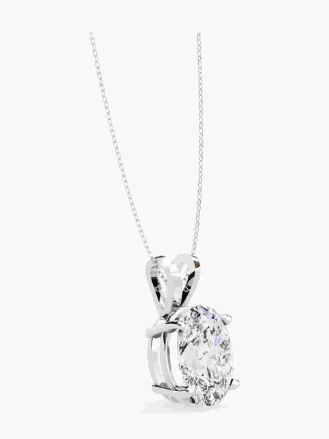 Valanova Hallmarked 14k White Gold & Certified Lab Grown Diamond 0.50cts Vsp0008v050 - Image 3