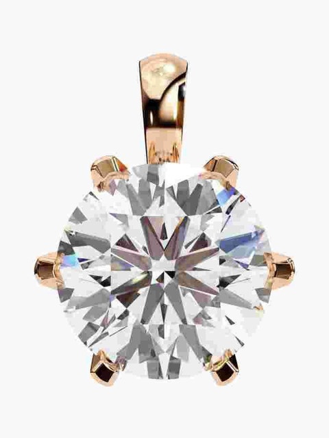 VALANOVA Hallmarked 14k Rose Gold & Certified Lab Grown Diamond 0.25cts Vsp0007r025 - Image 2