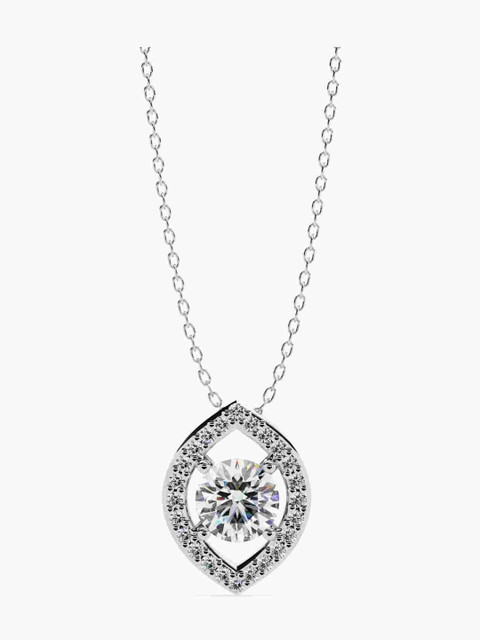 Valanova Hallmarked 18k White Gold & Certified Lab Grown Diamond 0.63cts Vsp0012